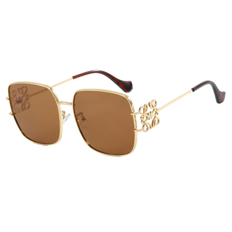 Single beam sunglasses new personalized simple sunglasses versatile fashion sunglasses street photography