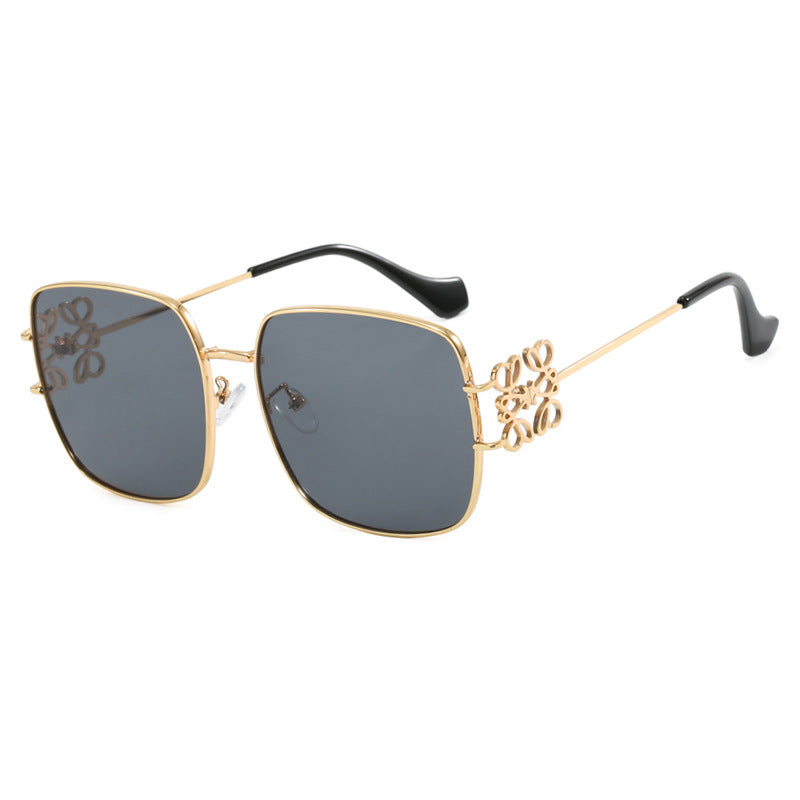 Single beam sunglasses new personalized simple sunglasses versatile fashion sunglasses street photography