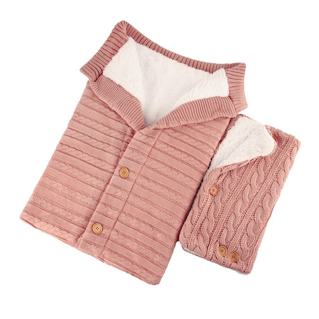 Infant Baby Swaddle Sleeping Bag Cute Soft Sleep Sack Stroller Wrap+Stroller Gloves