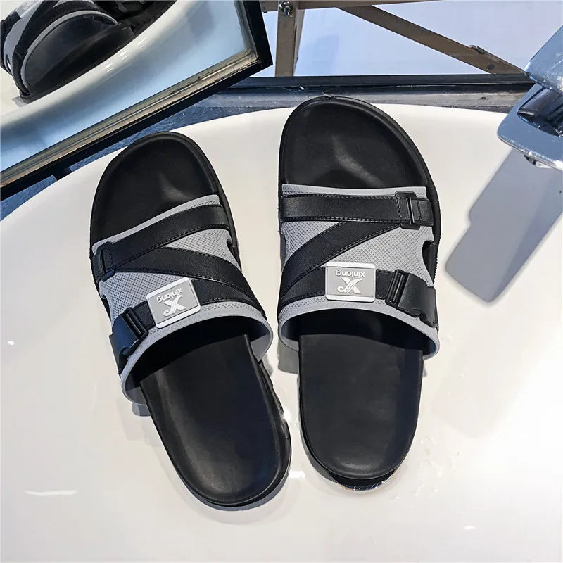 men shoes Arrival Summer Men Flip Flops High Quality Beach Sandals Anti-slip Zapatos Hombre Casual Shoes Wholesale 44