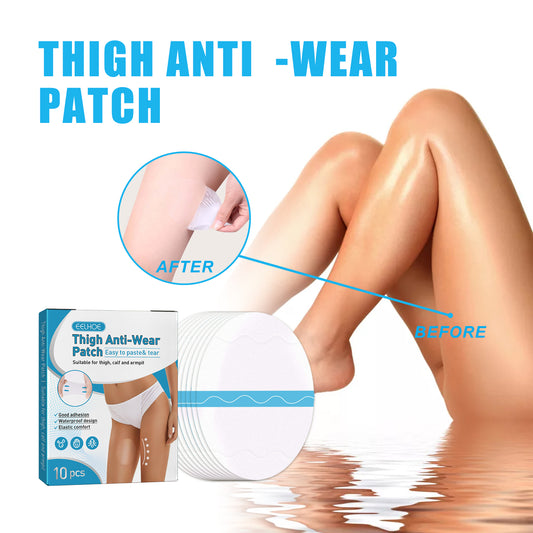 EELHOE Thigh Anti-Wear Pads, Anti-Friction Invisible Thigh High Elastic Leg Protector Knee Calf Casual Pads